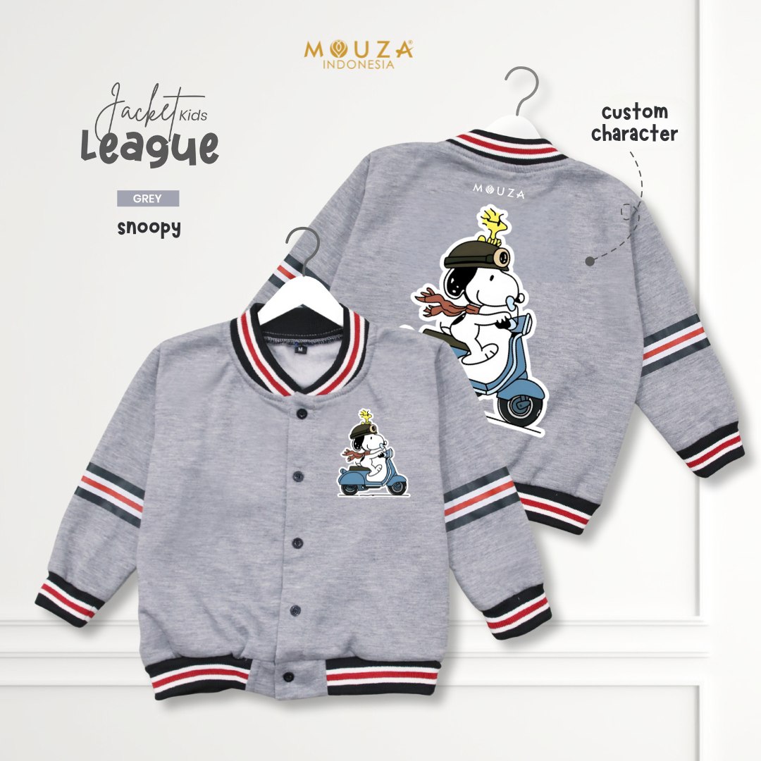 Jaket League Karakter Kids