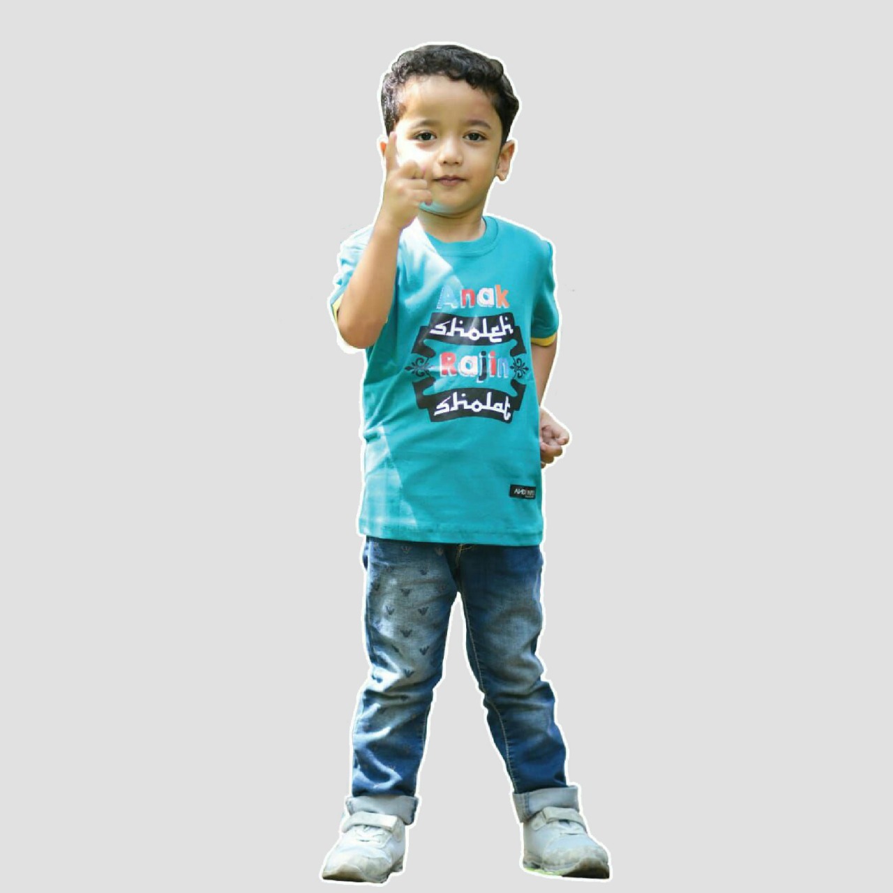 Kaos Anak Sholeh Rajin Sholat