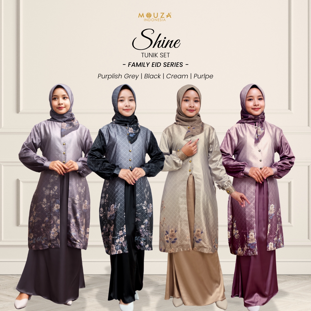 Po 2 Shine tunik set Square