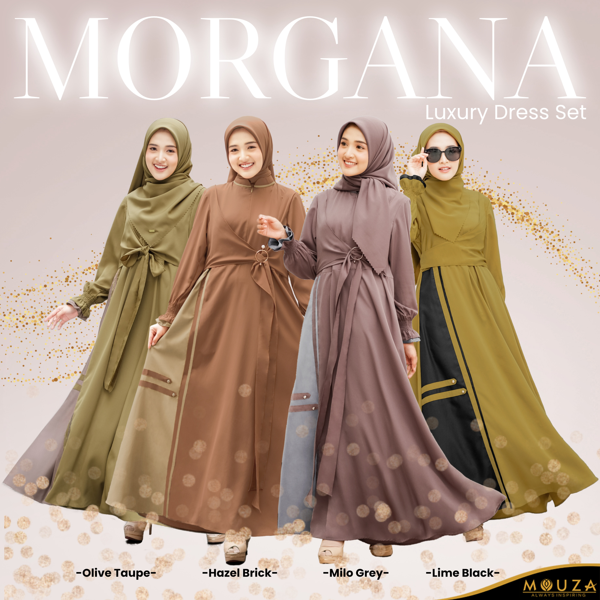 PO Free Stock Morgana Luxury Dress Set