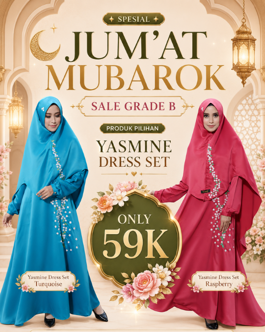 Jasmine Dress Set Grade B
