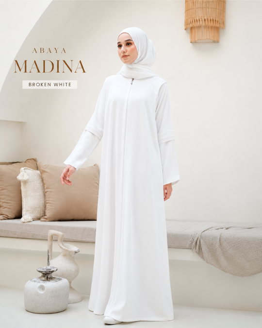 Abaya Madina Tanpa Swarovski
