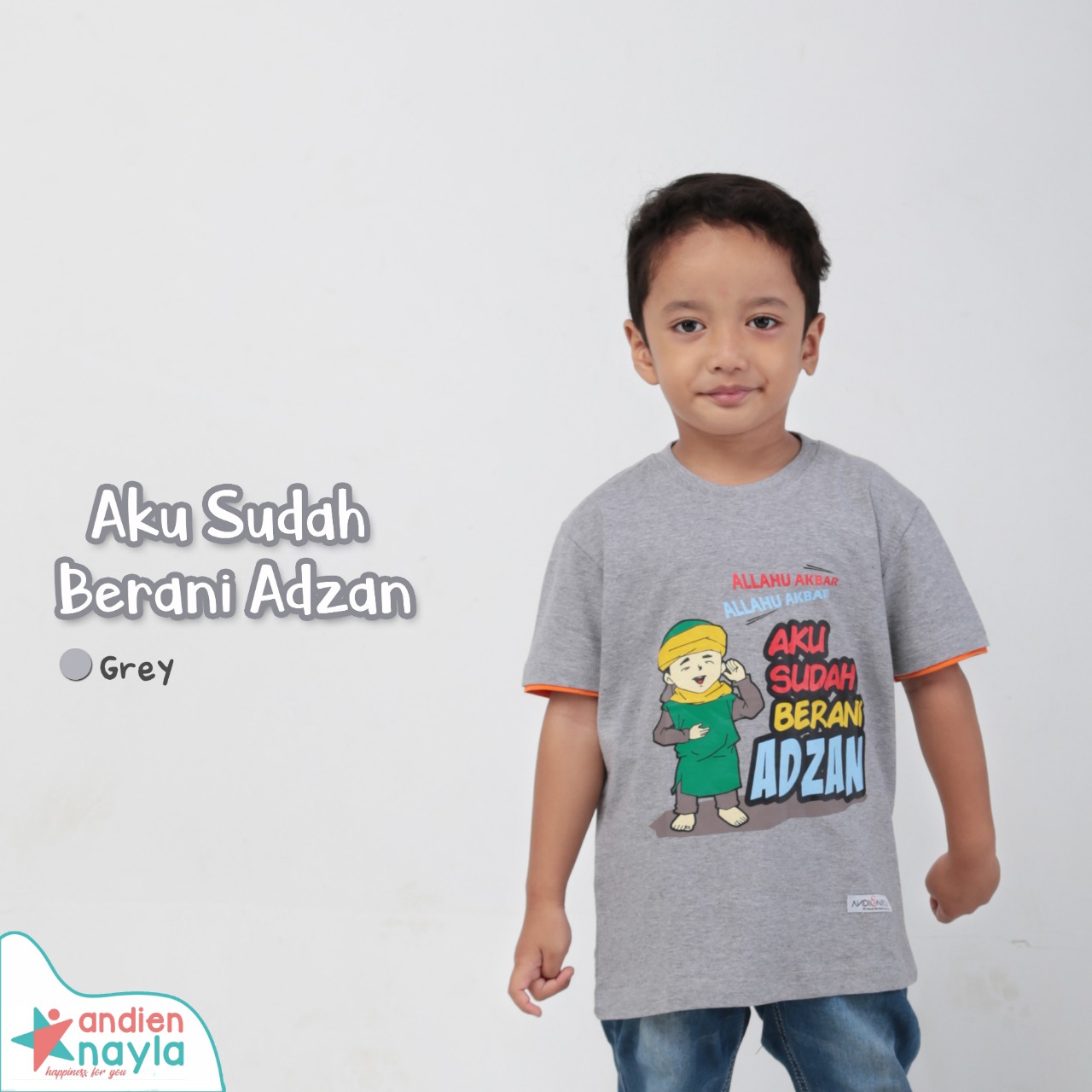 Kaos Aku Sudah Berani Adzan