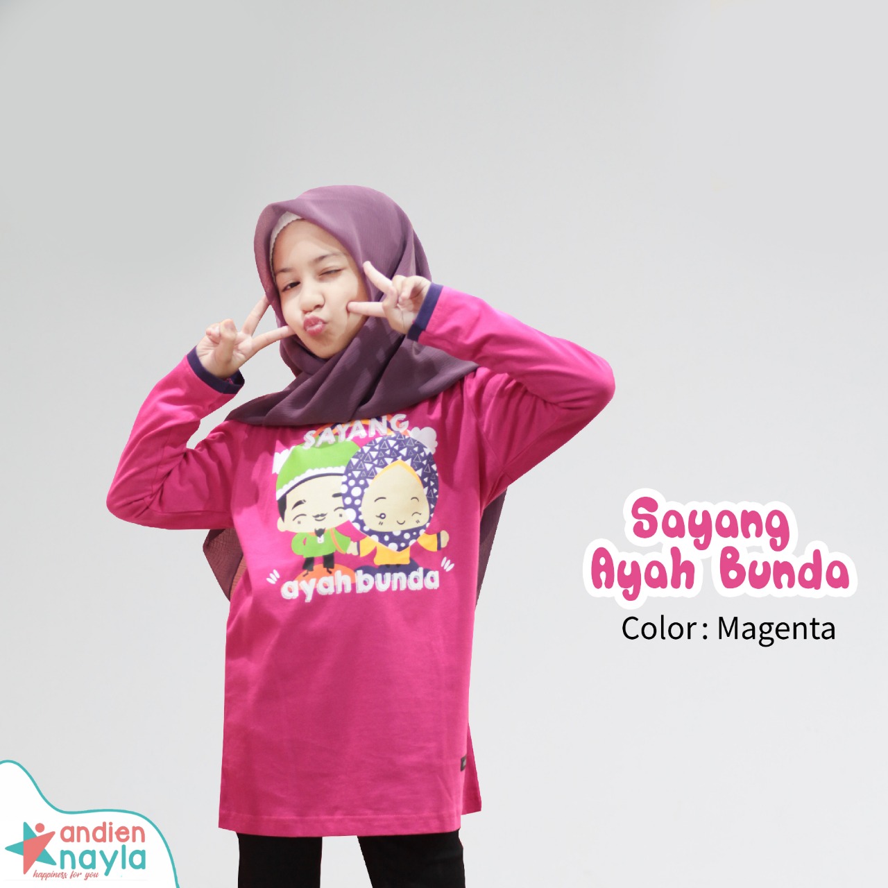 Kaos Sayang Ayah Bunda