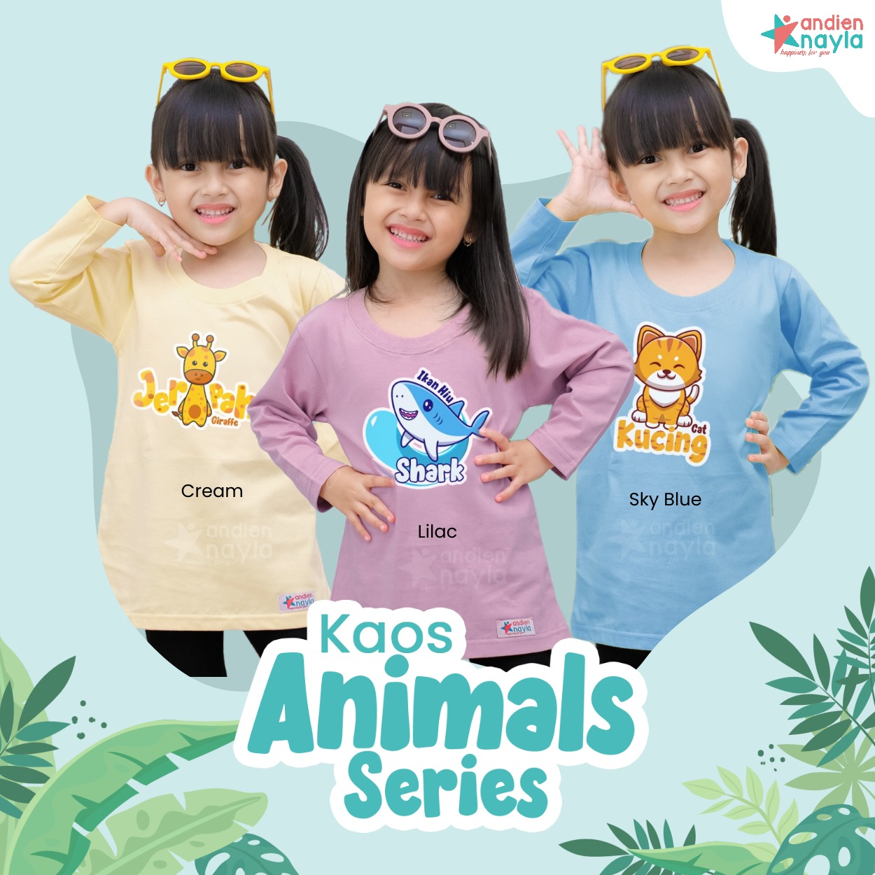 Kaos Animal Shark Panjang
