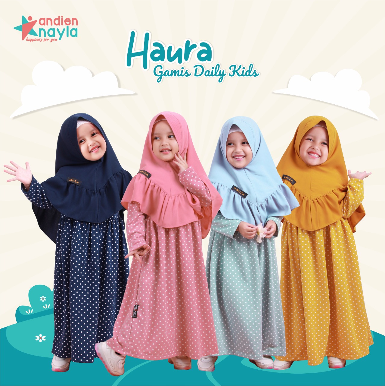 Haura Dress Kids