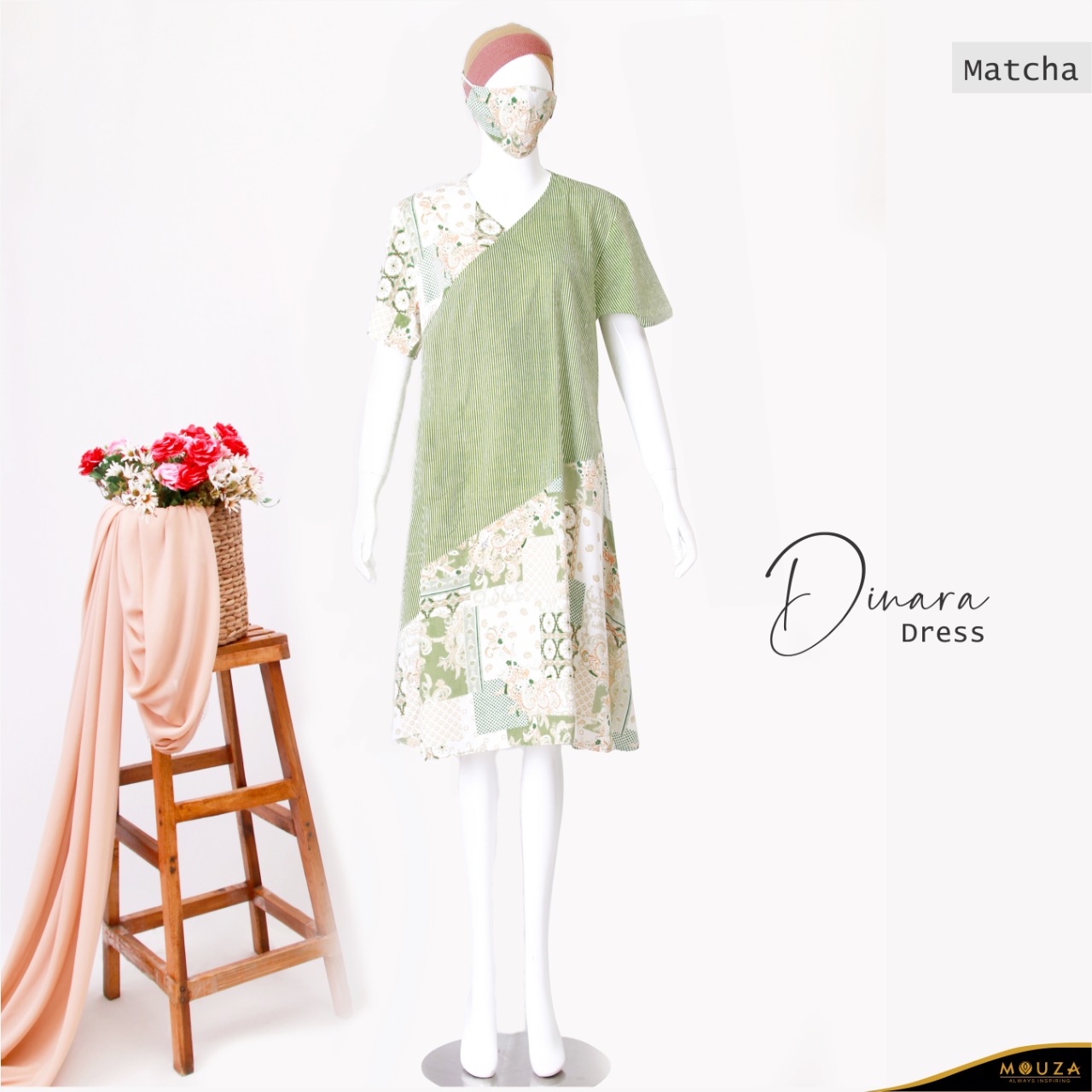 Dinara Dress (Free Masker)